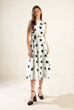 Load image into Gallery viewer, ECHOING FJORD WOVEN MIDI DRESS