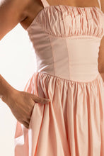 Load image into Gallery viewer, EASILY LOVED WOVEN MIDI DRESS