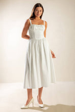 Load image into Gallery viewer, EASILY LOVED WOVEN MIDI DRESS