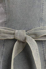 Load image into Gallery viewer, A DAY AT THE VINEYARD DENIM MIDI DRESS