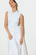 Load image into Gallery viewer, NUE EASE WHITE WOVEN MDI DRESS