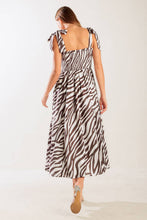 Load image into Gallery viewer, DANCING WITH THE WOVEN MIDI DRESS