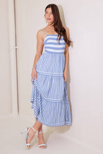 Load image into Gallery viewer, ANYTHING IS POSSIBLE WOVEN MIDI DRESS