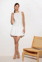 Load image into Gallery viewer, AT FIRST GLANCE WOVEN MINI DRESS