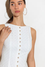 Load image into Gallery viewer, AT FIRST GLANCE WOVEN MINI DRESS