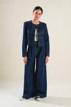 Load image into Gallery viewer, CRISP CANVAS DENIM JACKET