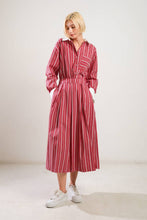 Load image into Gallery viewer, BEHIND THE GRIN WOVEN MIDI SKIRT