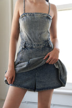 Load image into Gallery viewer, MY BEST CHAPTER DENIM ROMPER