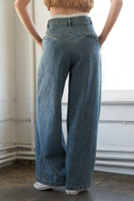 Load image into Gallery viewer, SOMEWHERE UP ABOVE DENIM PANTS