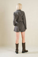 Load image into Gallery viewer, AM I OKAY WITH WOVEN ROMPER
