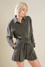 Load image into Gallery viewer, AM I OKAY WITH WOVEN ROMPER