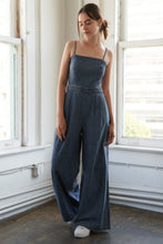 Load image into Gallery viewer, STOLEN GLANCES DENIM JUMPSUIT
