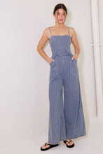 Load image into Gallery viewer, BEGIN AGAIN BLUE DENIM JUMPSUIT