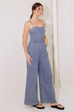 Load image into Gallery viewer, BEGIN AGAIN BLUE DENIM JUMPSUIT