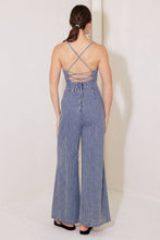 Load image into Gallery viewer, BEGIN AGAIN BLUE DENIM JUMPSUIT