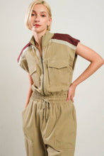 Load image into Gallery viewer, WAVE OF ELEGANCE WOVEN JUMPSUIT