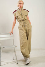 Load image into Gallery viewer, WAVE OF ELEGANCE WOVEN JUMPSUIT
