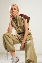 Load image into Gallery viewer, WAVE OF ELEGANCE WOVEN JUMPSUIT