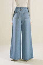 Load image into Gallery viewer, ADVENTURE AWAITS DENIM PANTS