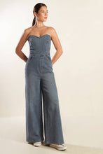 Load image into Gallery viewer, LOOK WHAT WE STARTED DENIM JUNPSUIT