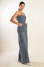 Load image into Gallery viewer, LOOK WHAT WE STARTED DENIM JUNPSUIT