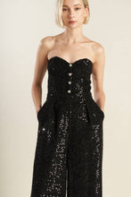 Load image into Gallery viewer, DOESN'T ADD UP SEQUIN JUMPSUIT