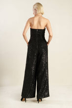 Load image into Gallery viewer, DOESN'T ADD UP SEQUIN JUMPSUIT