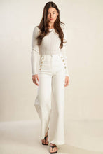 Load image into Gallery viewer, LILY PETAL WHITE WOVEN PANTS