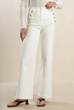 Load image into Gallery viewer, LILY PETAL WHITE WOVEN PANTS