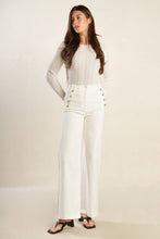 Load image into Gallery viewer, LILY PETAL WHITE WOVEN PANTS