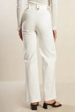 Load image into Gallery viewer, LILY PETAL WHITE WOVEN PANTS