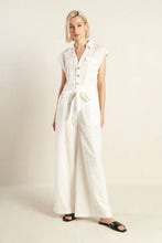 Load image into Gallery viewer, KNOW BETTER WOVEN EYELET JUMPSUIT