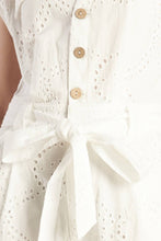 Load image into Gallery viewer, KNOW BETTER WOVEN EYELET JUMPSUIT