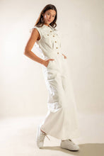 Load image into Gallery viewer, THE ART OF HAPPINESS WOVEN JUMPSUIT