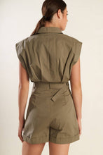 Load image into Gallery viewer, HEART OF A WOMAN WOVEN ROMPER