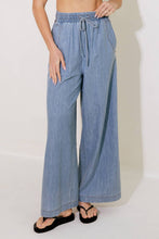 Load image into Gallery viewer, RIVERSIDE SIPS LIGHT INDIGO CHAMBRAY PANTS
