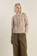 Load image into Gallery viewer, LITTLE BIT IN LOVE SWEATER KNIT TOP