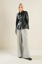 Load image into Gallery viewer, MY HEART TO YOU FAUX LEATHER TOP