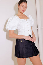 Load image into Gallery viewer, NEVER ORDINARY WHITE WOVEN TOP