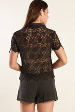 Load image into Gallery viewer, DREAM OF THE FLEET WOVEN LACE TOP