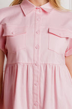 Load image into Gallery viewer, COMMON GROUND TWILL MINI DRESS
