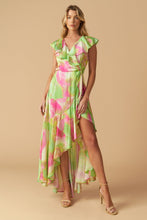 Load image into Gallery viewer, LA BEBE WOVEN SATIN MAXI DRESS