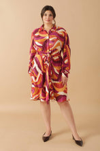 Load image into Gallery viewer, GET ON BOARD WOVEN PLISSE MINI DRESS