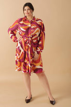 Load image into Gallery viewer, GET ON BOARD WOVEN PLISSE MINI DRESS