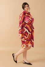 Load image into Gallery viewer, GET ON BOARD WOVEN PLISSE MINI DRESS