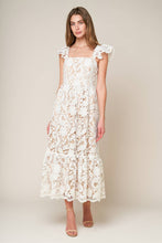 Load image into Gallery viewer, STILL THINKING LACE MIDI DRESS