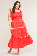 Load image into Gallery viewer, BETTER THAN EVER POPLIN MIDI DRESS
