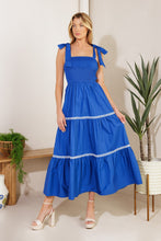 Load image into Gallery viewer, BETTER THAN EVER POPLIN MIDI DRESS