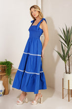 Load image into Gallery viewer, BETTER THAN EVER POPLIN MIDI DRESS