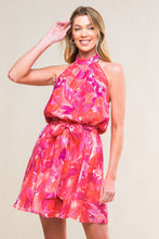 Load image into Gallery viewer, GORGEOUS INCLINATION WOVEN MINI DRESS